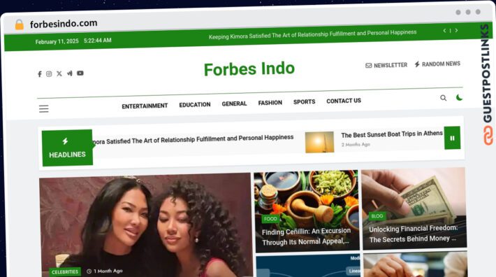Publish Guest Post on forbesindo.com