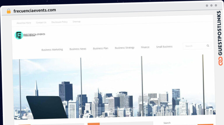 Publish Guest Post on frecuenciaevents.com