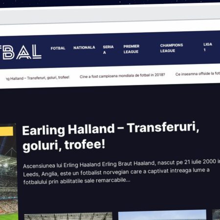 Publish Guest Post on gofotbal.ro