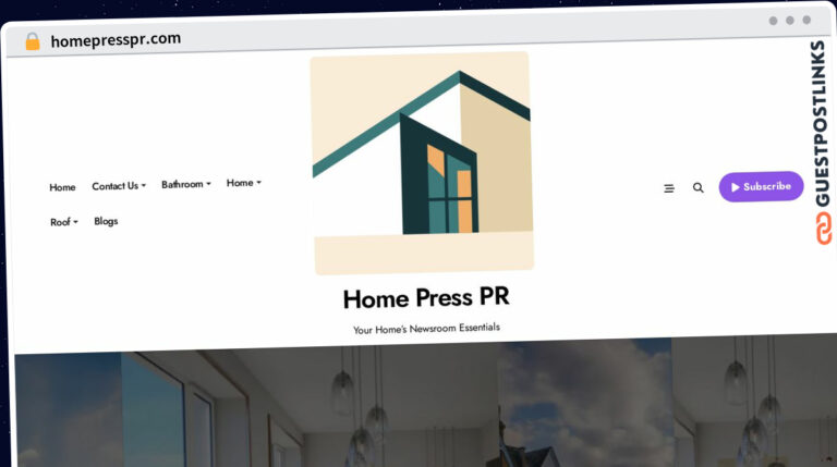 Publish Guest Post on homepresspr.com