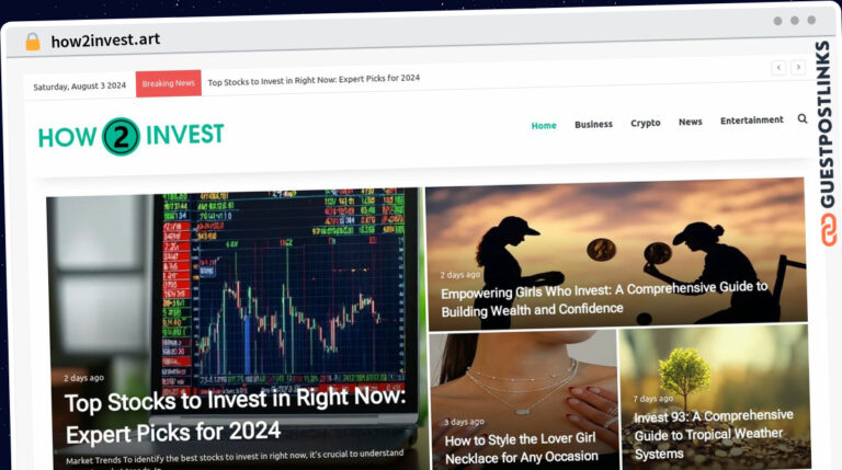 Publish Guest Post on how2invest.art