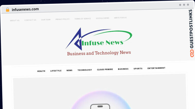 Publish Guest Post on infusenews.com