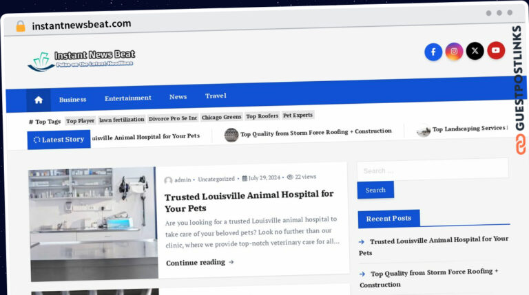 Publish Guest Post on instantnewsbeat.com