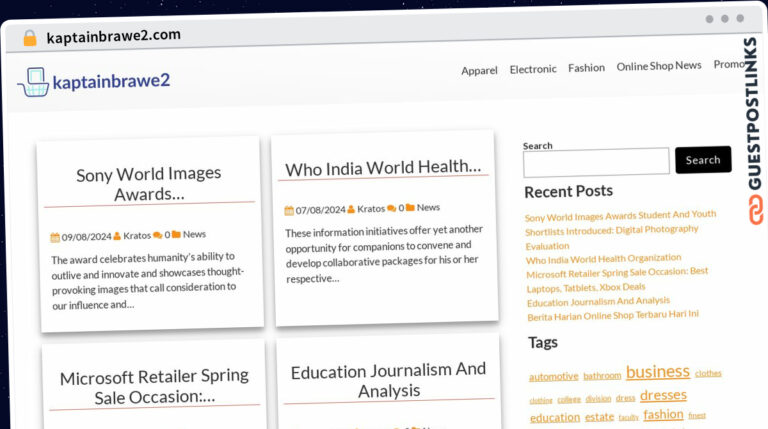 Publish Guest Post on kaptainbrawe2.com