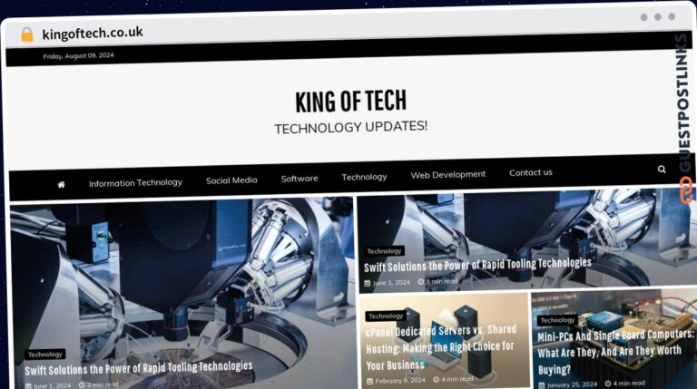 Publish Guest Post on kingoftech.co.uk