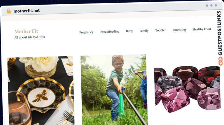 Publish Guest Post on motherfit.net