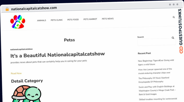 Publish Guest Post on nationalcapitalcatshow.com