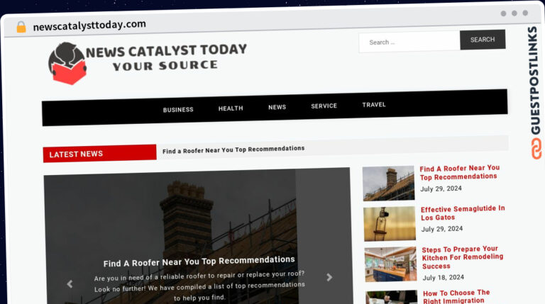 Publish Guest Post on newscatalysttoday.com