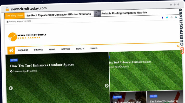 Publish Guest Post on newscircuittoday.com