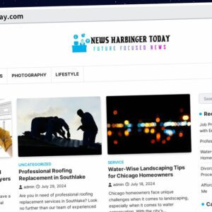 Publish Guest Post on newsharbingertoday.com