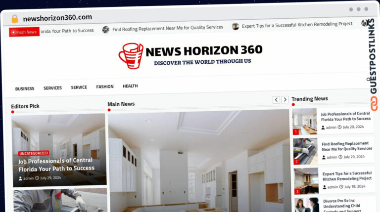Publish Guest Post on newshorizon360.com