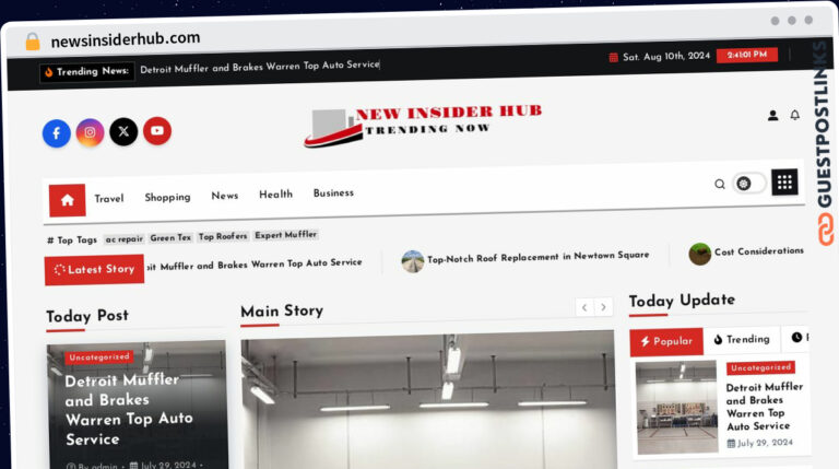 Publish Guest Post on newsinsiderhub.com