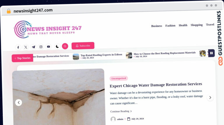 Publish Guest Post on newsinsight247.com