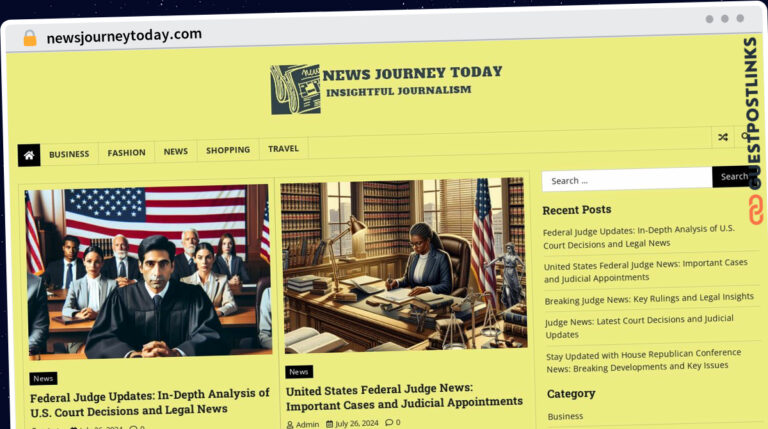 Publish Guest Post on newsjourneytoday.com