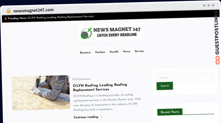 Publish Guest Post on newsmagnet247.com