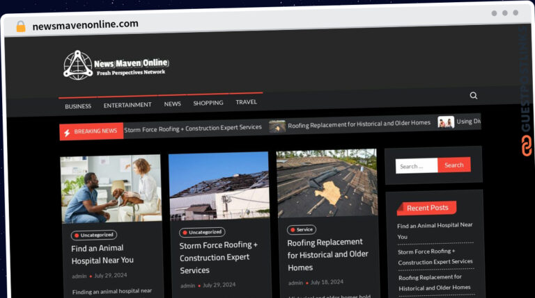 Publish Guest Post on newsmavenonline.com