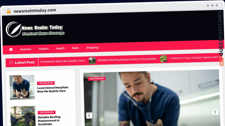 Publish Guest Post on newsrealmtoday.com