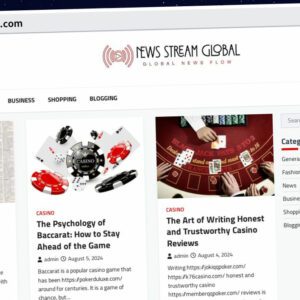 Publish Guest Post on newsstreamglobal.com