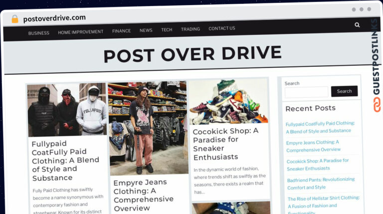 Publish Guest Post on postoverdrive.com