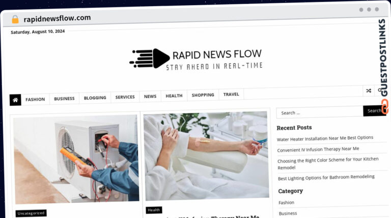Publish Guest Post on rapidnewsflow.com