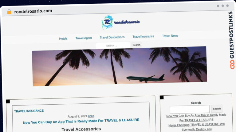 Publish Guest Post on rondelrosario.com