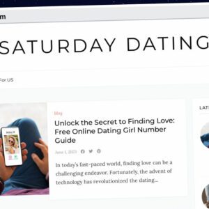 Publish Guest Post on saturdaydating.com