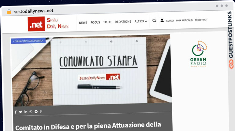 Publish Guest Post on sestodailynews.net