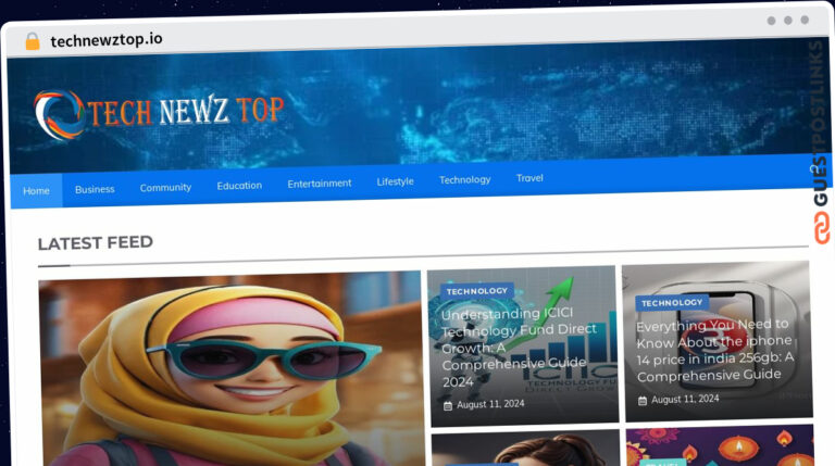Publish Guest Post on technewztop.io
