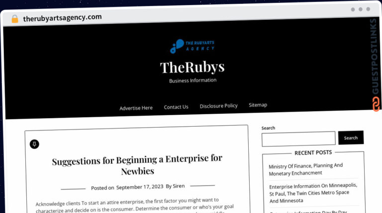Publish Guest Post on therubyartsagency.com