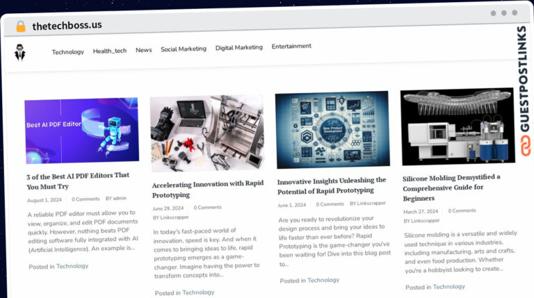 Publish Guest Post on thetechboss.us