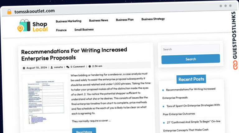 Publish Guest Post on tomsskooutlet.com