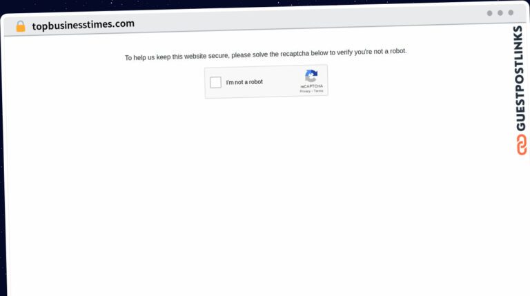 Publish Guest Post on topbusinesstimes.com