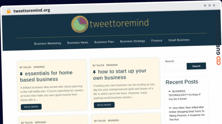 Publish Guest Post on tweettoremind.org