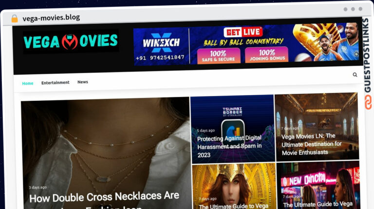 Publish Guest Post on vega-movies.blog