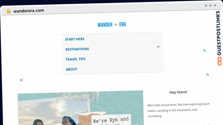 Publish Guest Post on wanderera.com