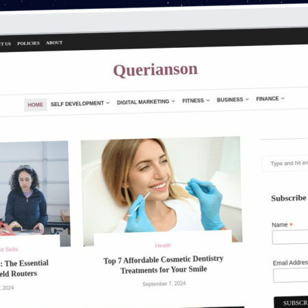 Publish Guest Post on querianson.com