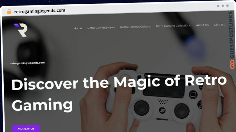 Publish Guest Post on retrogaminglegends.com