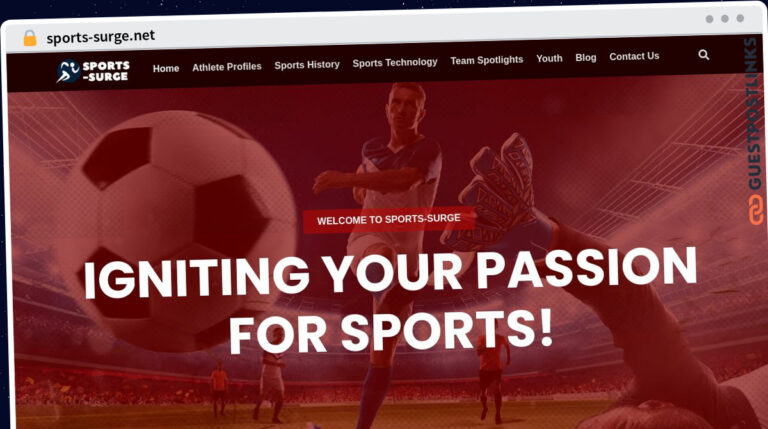 Publish Guest Post on sports-surge.net