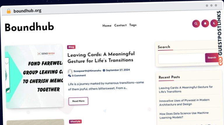 Publish Guest Post on boundhub.org