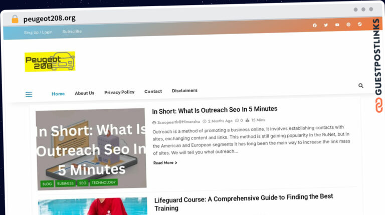 Publish Guest Post on peugeot208.org