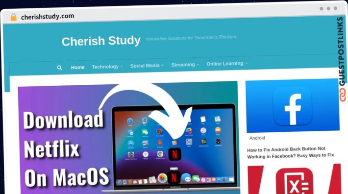 Publish Guest Post on cherishstudy.com