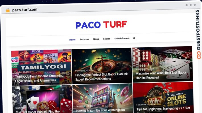 Publish Guest Post on paco-turf.com