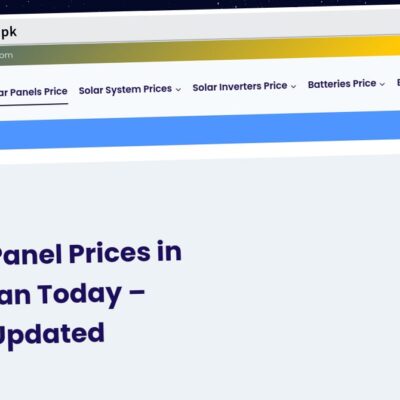 Publish Guest Post on solarpanelmarket.pk