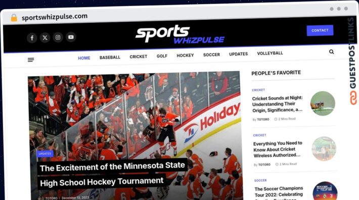 Publish Guest Post on sportswhizpulse.com