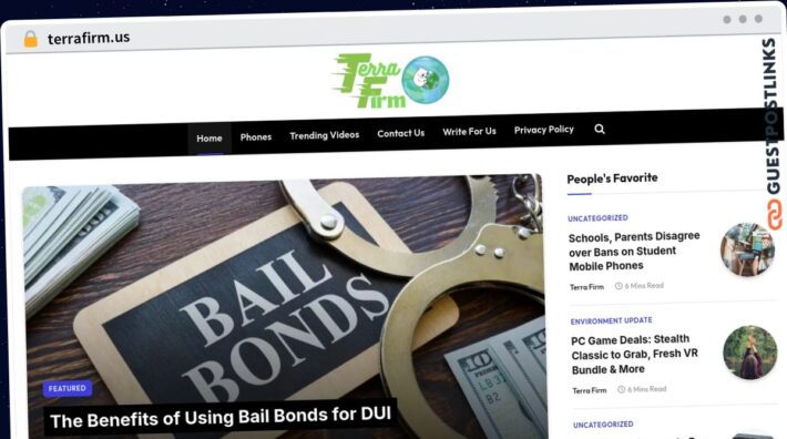 Publish Guest Post on terrafirm.us
