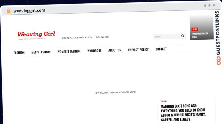 Publish Guest Post on weavinggirl.com