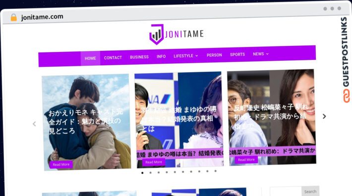 Publish Guest Post on jonitame.com