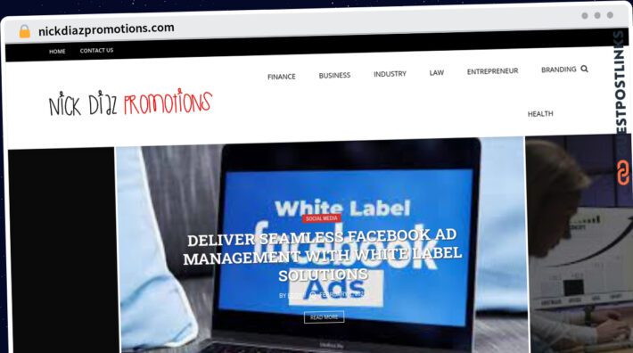 Publish Guest Post on nickdiazpromotions.com