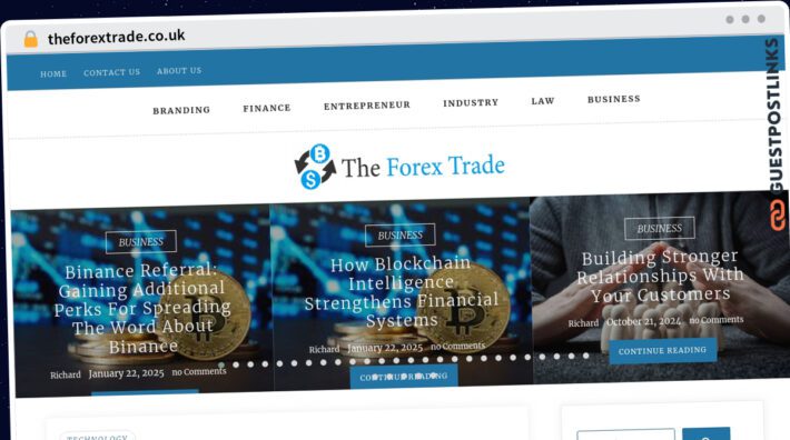 Publish Guest Post on theforextrade.co.uk