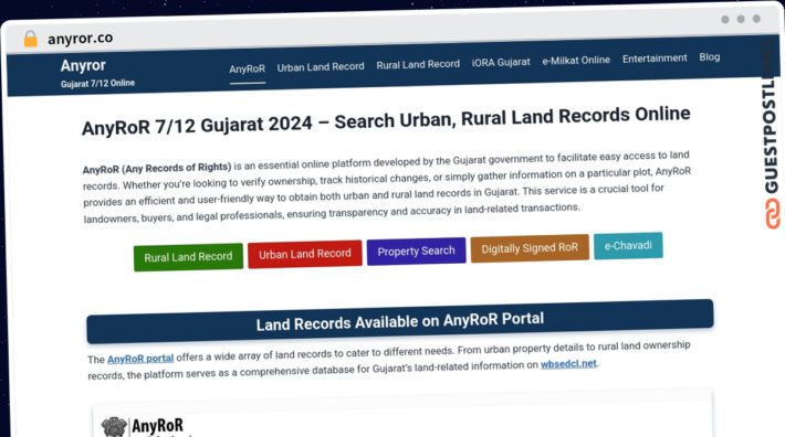 Publish Guest Post on anyror.co